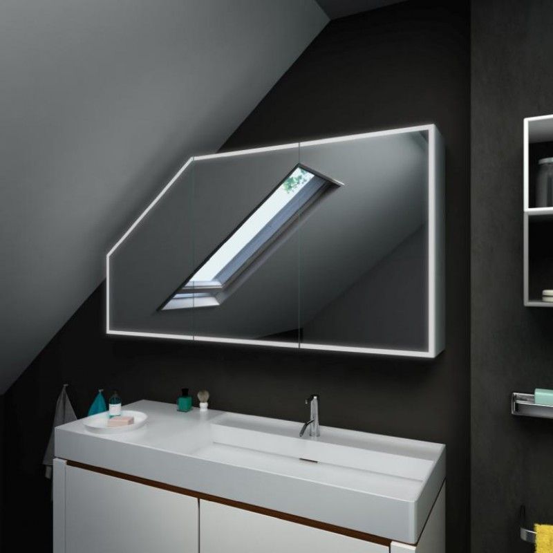 Spiegelschrank für Dachschräge