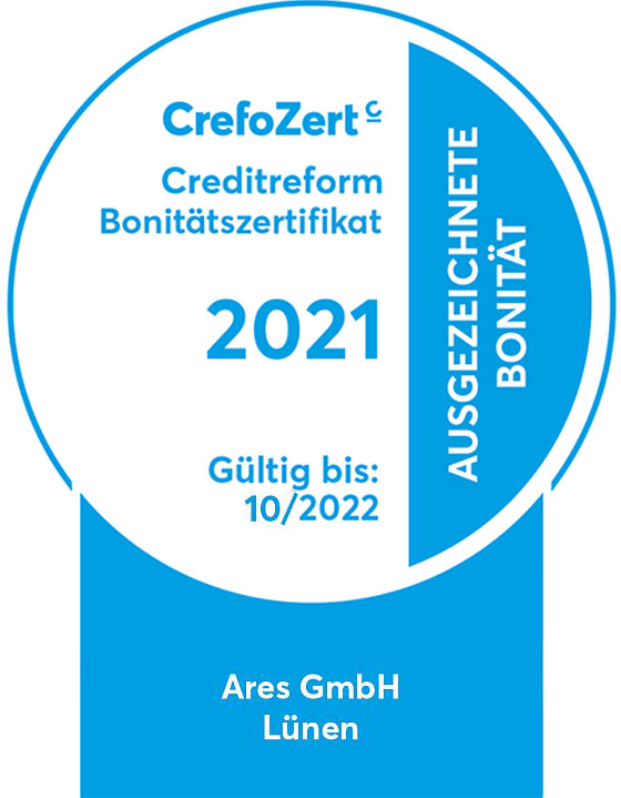 CrefoZert: Bonitätszertifikat CrefoZert
