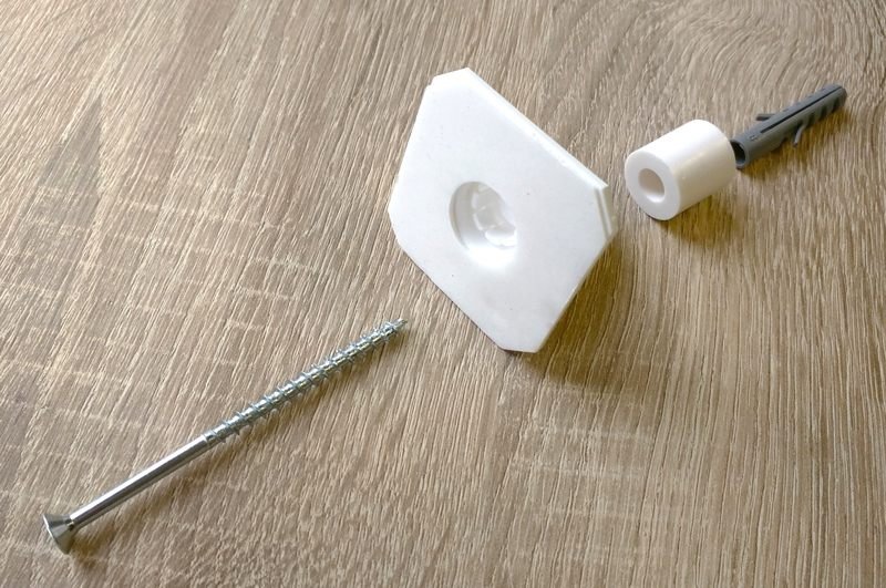 ProfiPlus Set Spiegelhalterungen Befestigung mit Druckknöpfen unten