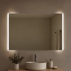 Badezimmer-Spiegel M06L2V, opt. mit Bluetooth