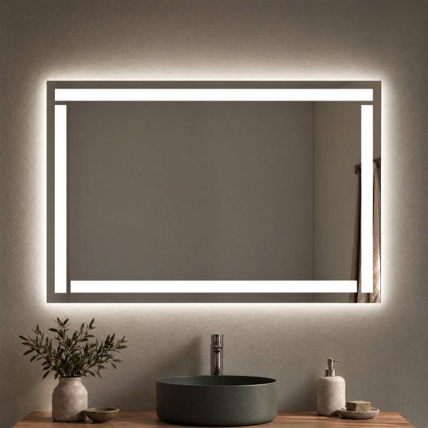 Badspiegel mit LED Beleuchtung - M542L4