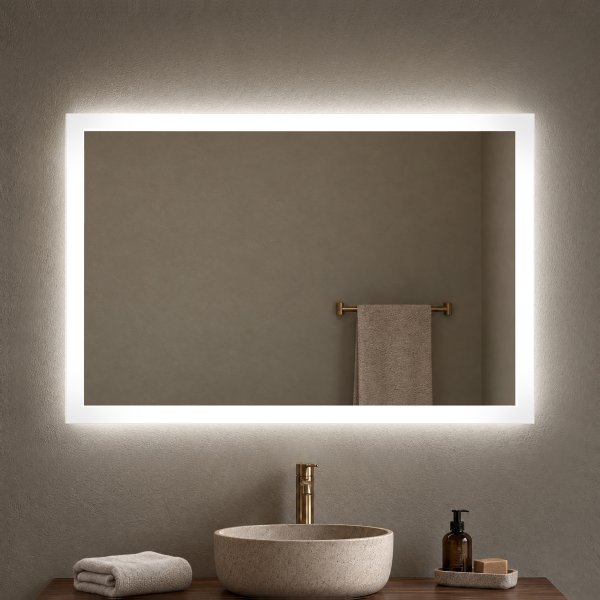 Badspiegel mit LED Beleuchtung - New York