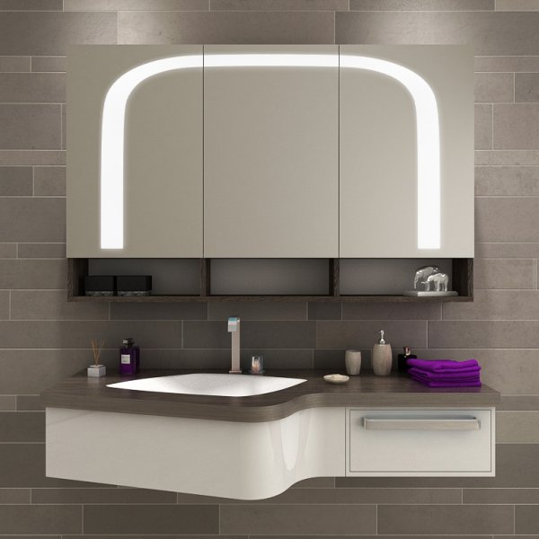 Design-Spiegelschrank - MENORCA