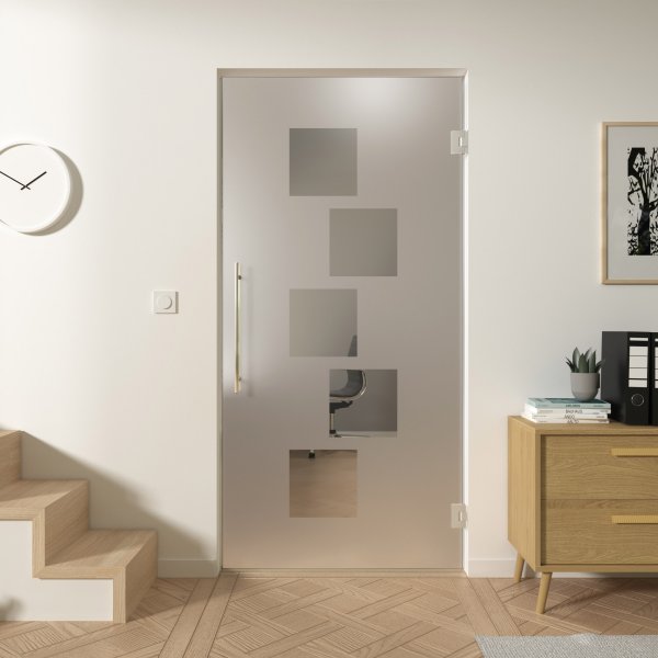 Glas Pendeltür CARRE 5