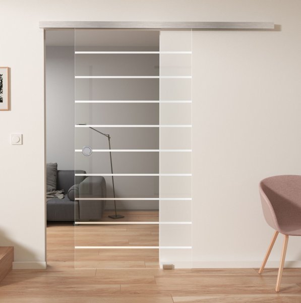 Glasschiebetür Softclose FORRADO 3/IS