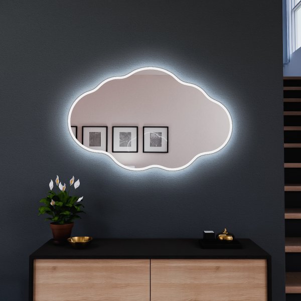 LED Spiegel Wolke 3