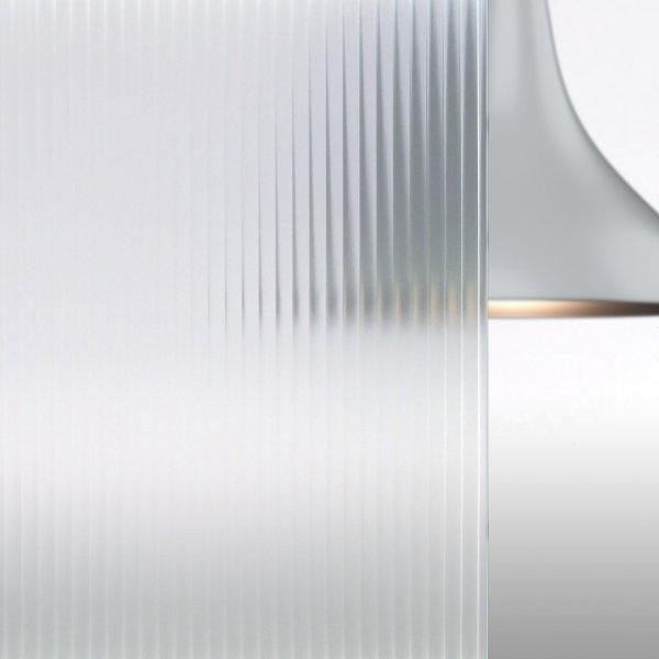Madras® Plissé 6 mm Ornamentglas