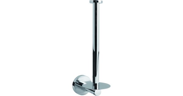 Reserve-Toilettenpapierrollenhalter für 2 Rollen, Messing verchromt