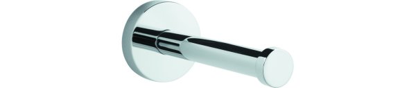 Reserve-Toilettenpapierrollenhalter waagerecht, Messing verchromt