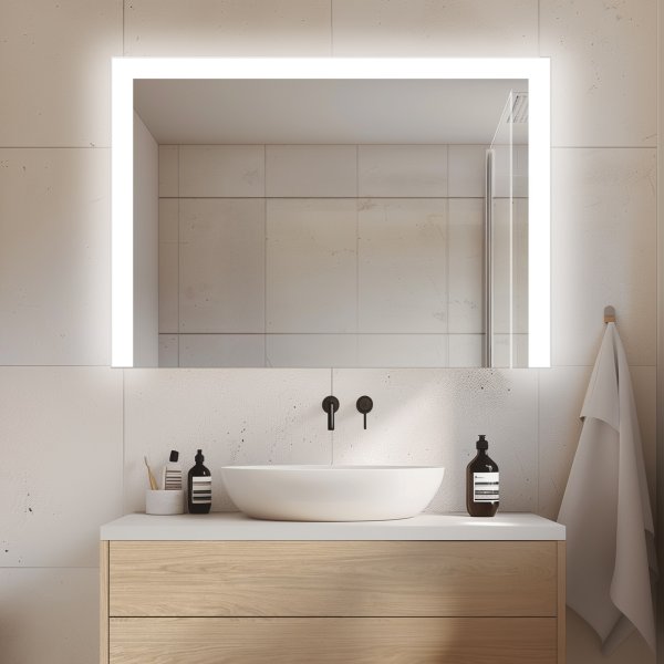 Spiegel mit Beleuchtung Smart Home KNX/Dali - Santa Cruz SH