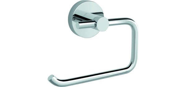 Toilettenpapierhalter, Messing verchromt