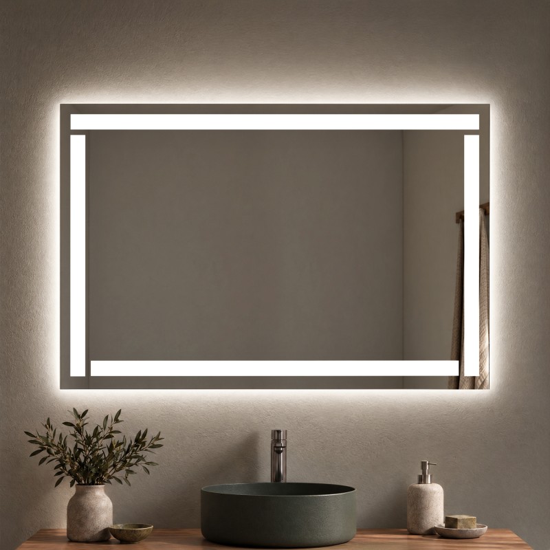 Badspiegel mit LED Beleuchtung - M542L4