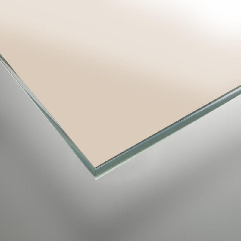 Lackiertes Glas - Hell-Beige - REF 1015, 4mm