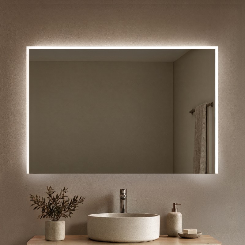 Smart Home Spiegel mit Beleuchtung KNX/Dali - Santa Rosa SH