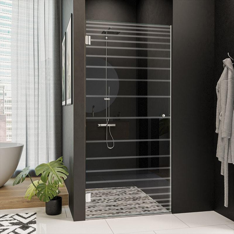 Design Glastür für die Dusche FORRADO 1/101
