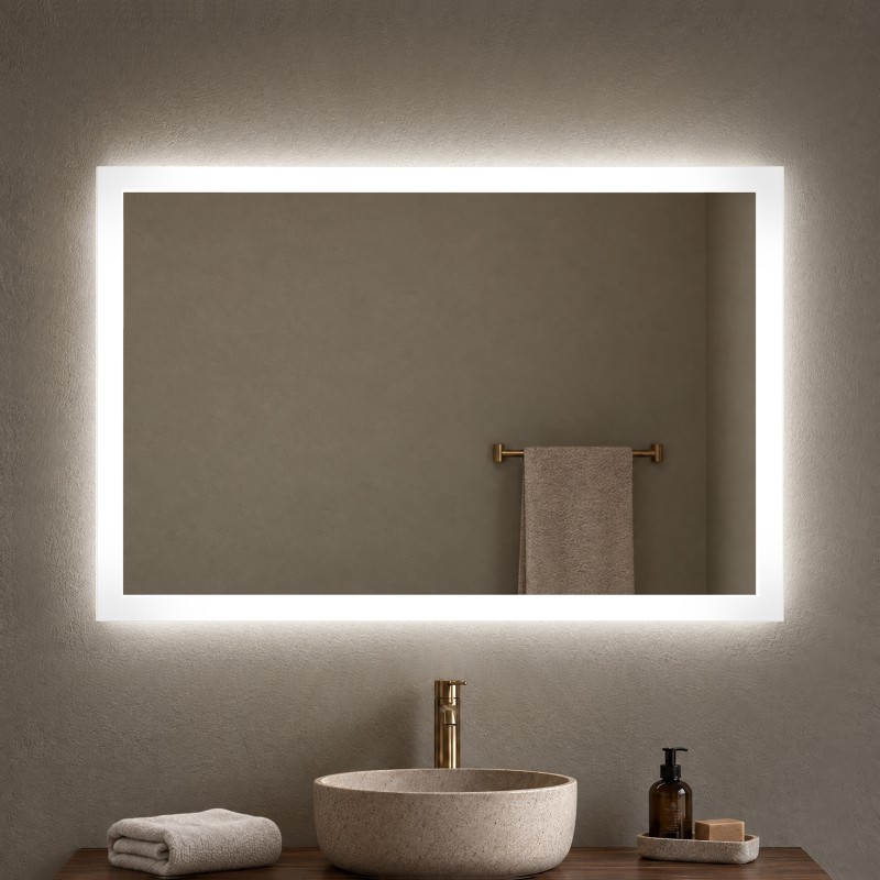 Badspiegel mit LED Beleuchtung New York