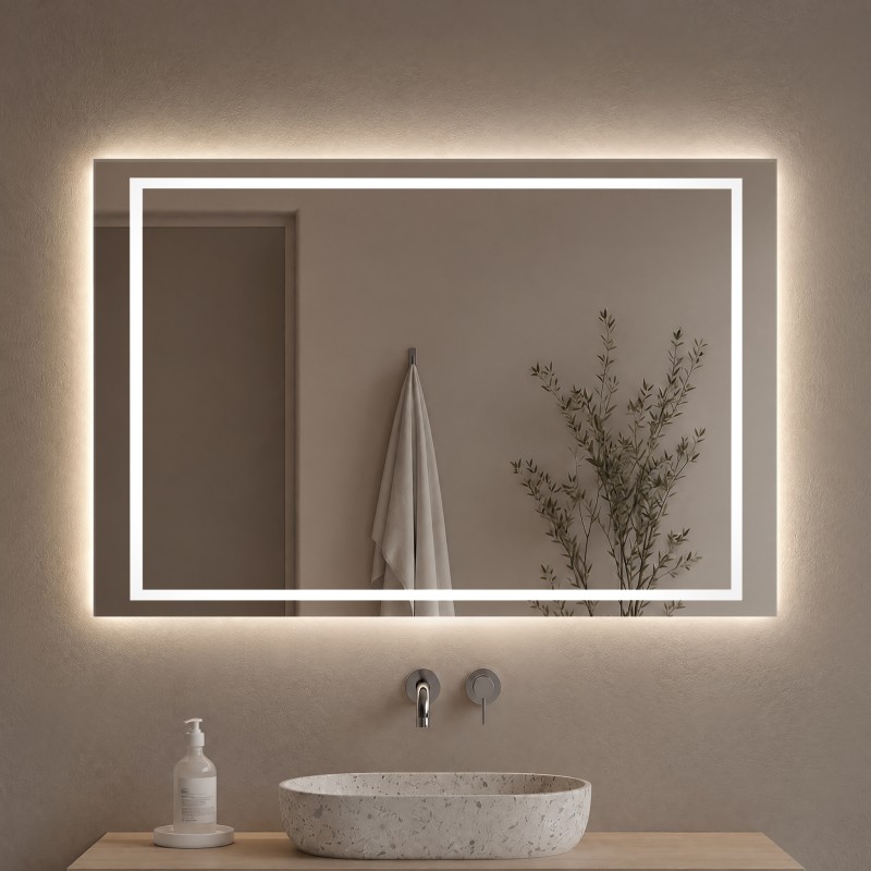 Badspiegel mit LED Beleuchtung - Berja