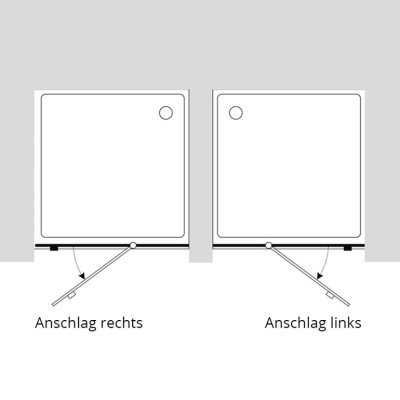 Duschtür aus Glas Laser-Design ARRAY 4/104