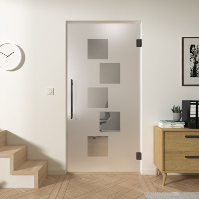 Glas Pendeltür CARRE 5
