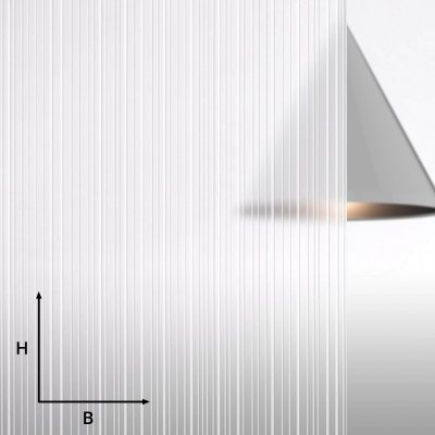 Madras® Strip 5 mm Ornamentglas