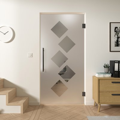 Glas Pendeltür CARRE 7