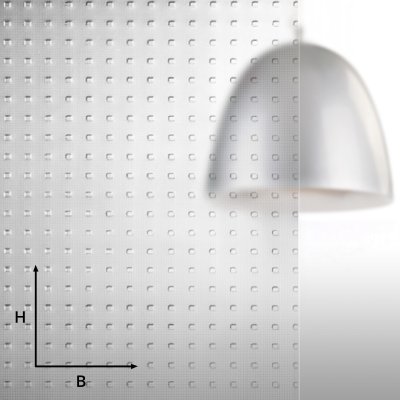 Master-Carré® 8 mm Ornamentglas