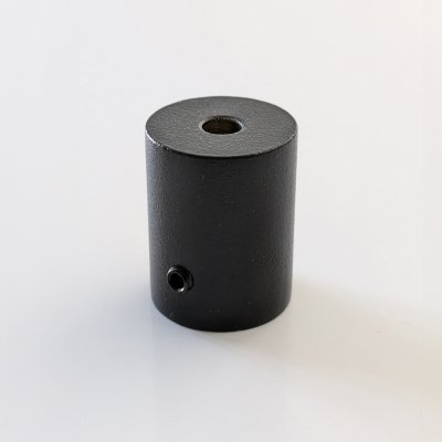 Wandanschluss 90° Schwarz für 12 mm-Stabilisationsstange