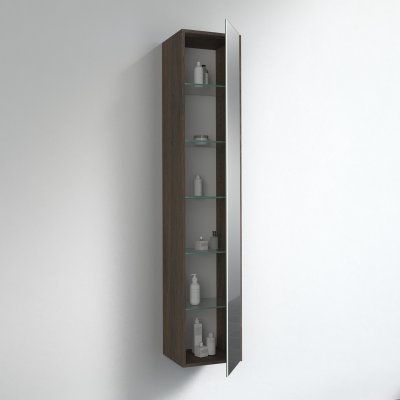 Bad Hochschrank mit Spiegel BHS001
