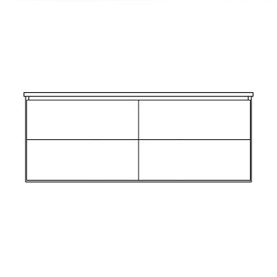 Bad Unterschrank mit Beleuchtung - Sylt 08A/LED