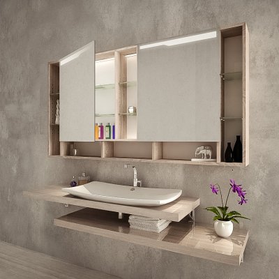 Spiegelschrank Badezimmer - PARIS
