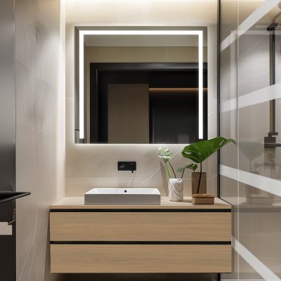 Smart Home Badspiegel KNX/Dali - Green Bay SH