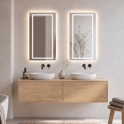 Badspiegel mit LED Beleuchtung - Berja
