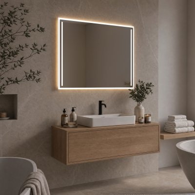 Badspiegel mit LED Beleuchtung - Cartagena