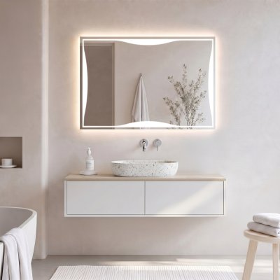 Badezimmerspiegel mit LED Beleuchtung - F569L4