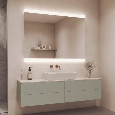 Badspiegel mit LED Beleuchtung - Miami