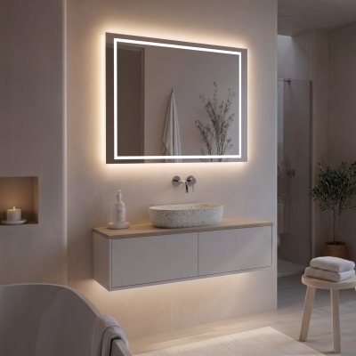 Badspiegel mit LED Beleuchtung - Berja