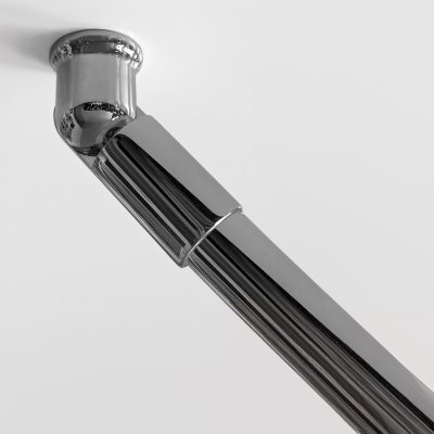 Wandanschluss Chrom 180° verstellbar für Ø 12 mm Stabistange geeignet