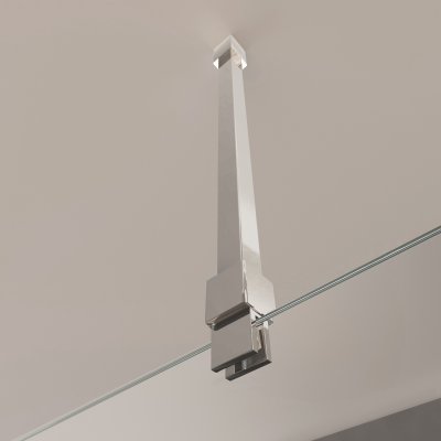 Rohr quadratisch Chrom für Stabilisationsstange 19x19 mm, 2,05 m Länge