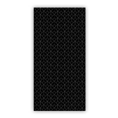 Design Duschtür nach Maß aus Glas ART DECO 1/104
