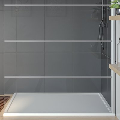 Duschabtrennung Glas Sonderanfertigung FORRADO 2T