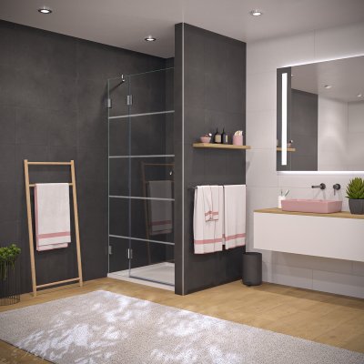Nischentür für Dusche FORRADO 2/104