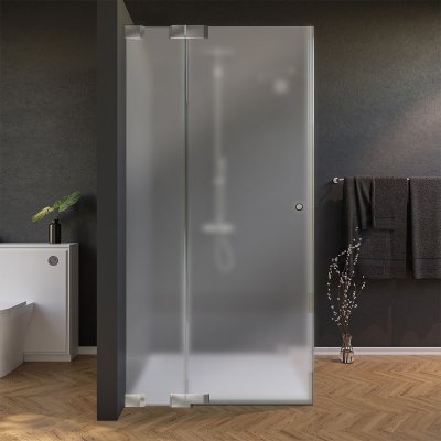 Glas Duschkabine ESG Satinato, Tür seitlich AREA 1/210