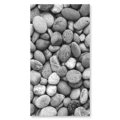 Duschkabine Glas Eckeinstieg mit Motiv STEINE 209