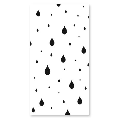 Duschkabine Glas Eckeinstieg mit Motiv TROPFEN 1/209