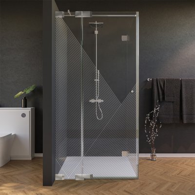 Glas Duschkabine Tür seitlich DESIGN 3/210