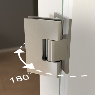 Pendeltür aus satiniertem Glas Industrielook schwarz FRAME 1 Satinato