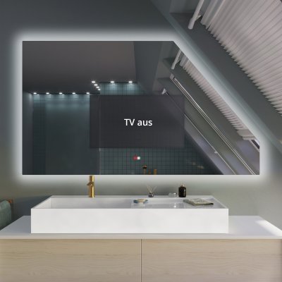 Spiegel mit Fernseher - NEW JERSEY ECO DS