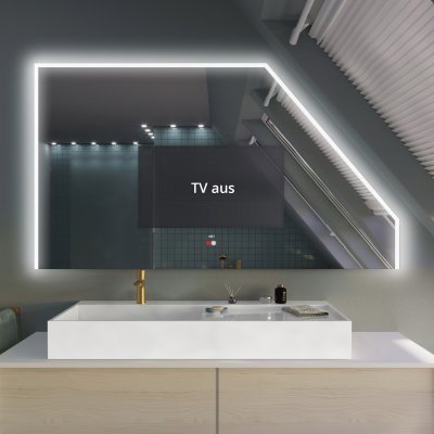 Spiegel mit Fernseher - SANTA ROSA ECO DS