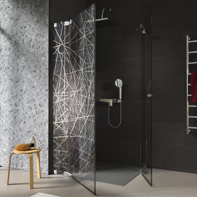 Duschkabine Glas Eckeinstieg DESIGN 2/209