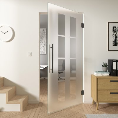 Glas Pendeltür CARRE 14